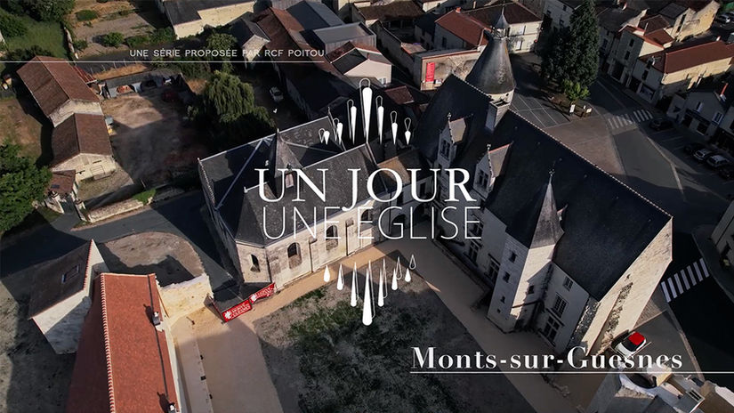 Série documentaire RCF Poitou, "Un jour, une église" Monts-sur-Guenes (S01, ép2)